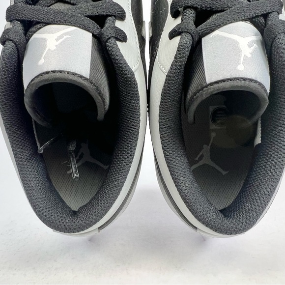 Jordan 1 Low TD Shadow Grey Black Football Cleats - Picture 9 of 10